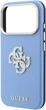Чохол для смартфона Guess Smooth & Big Strass Logo для Apple iPhone 18 Pro / Apple iPhone 17 Pro Blue (3666339654306) - зображення 5