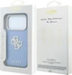 Чохол для смартфона Guess Smooth & Big Strass Logo для Apple iPhone 18 Pro / Apple iPhone 17 Pro Blue (3666339654306) - зображення 7