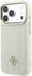 Etui na smartfon Guess Stripe Peony 4G Logo MagSafe do Apple iPhone 18 Pro / Apple iPhone 17 Pro Beige (3666339653187) - obraz 2
