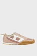 Жіночі рожеві замшеві кросівки PAGODHA / S-PAGODHA LOW W SNEAKERS Diesel 40 Y03687 P8404 - зображення 1