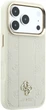 Etui na smartfon Guess Stripe Peony 4G Logo MagSafe do Apple iPhone 18 Pro Max / Apple iPhone 17 Pro Max Beige (3666339653194) - obraz 4