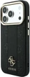 Чохол для смартфона Guess Stripe Peony 4G Logo MagSafe для Apple iPhone 18 Pro Max / Apple iPhone 17 Pro Max Black (3666339653231) - зображення 2