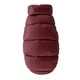 Курточка для собак WAUDOG Re-clothes двусторонняя, M45, A 42-45, B 62-64, C 35-38, бордовый 191322 - изображение 5