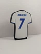 LED Нічник Лайтбокс Real Madrid Cristiano Ronaldo White Light Box (15,5х21х3см) Для Дому Світильник Реал Мадрид Кріштіану Роналду / Білий - изображение 6