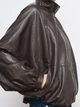 Бомбер куртка з еко шкіри розмір M Zara 2969/241/832 - изображение 8