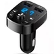 FM модулятор бездротовий автомобільний ФM трансмітер з Bluetooth 5 0 USB зарядкою, підтримкою музики, та дзвінків - изображение 1