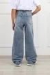 Джинси wide leg для дівчинки YUKI синій 140 ЦБ-00297963 - зображення 4