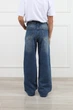 Джинси wide leg для дівчинки YUKI синій 134 ЦБ-00297971 - изображение 4