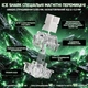 Магнітна клавіатура Attack shark R98HE Black-green, ENG+UA, 8000Hz/s, Switch 0.005mm, Rapid Trigger, RGB Підсвічування - изображение 5