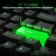 Ігрова Клавіатура ATTACK SHARK R85 HE Black-green ENG + UA Магнітні світчі. Дротова, Кастомний lightbox, 8000Hz/s. RGB Підсвічування, Switch 0.005mm. Rapid Trigger - изображение 10