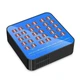 Мультизарядное устройство Addap WLX-860 60 USB портов 300W пластик синий - изображение 5