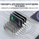 Мультизарядная док-станция Addap MCS-H881 72W на 6 USB портов серебристая - изображение 5