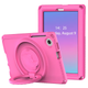 Протиударний дитячий чохол EVA Kids Eagle з ручко-підставкою для Samsung Galaxy Tab A11 / Tab A9 / Tab A7 Lite (екран 8.7" дюймів) Малиновий - зображення 4