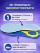 Устілки гелеві ортопедичні вставки для жіночого взуття кросівок щоденні універсальні підкладки жіночі з супінатором м'якою амортизацією підтримкою п'яти повсякденні спортивні з ергономічною підошвою тканинним покриттям підрізкою розміру - зображення 7