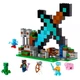 Конструктор Minecraft Форпост із мечем 573 деталі My World - зображення 1