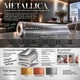 Самоклеющееся металлизированное покрытие для стен и потолка METALLICA | Silver - изображение 7