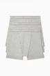 Трусы боксеры, 3 штуки Calvin Klein 50(L) Серый (158314) - изображение 1