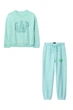Комплект: свитшот и брюки Gap 68-80(см) Бирюзовый (158489) - изображение 1
