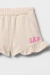 Комплект: футболка и шорты Gap 92(см) Молочный (158684) - изображение 2