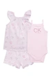Комплект: боди и шорты Calvin Klein 68-74(см) Розовый (158507) - изображение 1