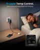 Сетевое зарядное устройство для телефона GaN 140W с дисплеем на 4 порта 3USB-C + USB-A Vention DASH PRO GaN5.0 Charger with Smart Display Titanium Gray - изображение 8