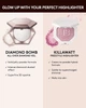 Хайлайтер FENTY BEAUTY "How Many Carats?! " Diamond Bomb All-Over Diamond Veil Midnight Diamonds Collection - изображение 7