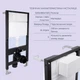 Готове рішення Qtap для ванної кімнати: підвісний унітаз Crow Ultra Quiet 485x340x290 + комплект інсталяції Standard (лінійна клавіша Chrome) - зображення 4