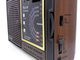 Радіоприймач FM аналоговий портативний Golon RX-9933UAR акумуляторний USB MicroSD 215х70х135мм Brown - зображення 3