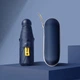 Мини-зонт женский Lesko 190T Dark Blue карманный с чехлом капсулой - изображение 3