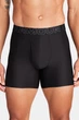 Трусы-боксерки мужские Under Armour Performance Tech Mesh -Solid 6 3Pk MD Черный 1383884-001 - изображение 2
