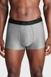 Трусы-боксерки мужские Under Armour Performance Tech - Solid 3 3Pk MD Комбинированный 1383882-035 - изображение 2