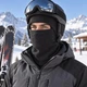 Балаклава флисовая зимняя DM-AA для лыж и сноуборда One Size черная - изображение 8