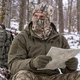 Балаклава флисовая зимняя DM-AA для полевых выходов и туризма One Size лесной камуфляж - изображение 6