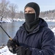 Балаклава зимова флісова 25042-JRHXM з теплою підкладкою унісекс, темно-сіра - зображення 7