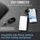 Беспроводная гарнитура Conambo Bluetooth 5.2 с двойным микрофоном CVC8.0 для iPhone и Android - изображение 6