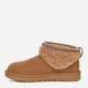 Женские угги низкие с мехом UGG 332236405 40 Коричневые (1162674058) - изображение 4