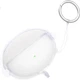 Захисний чохол TRUST ME для Huawei FreeBuds 6i із замком, м'який силіконовий корпус для Bluetooth-навушників, простий дизайн із захистом від падіння та втрати, напівпрозорий білий - изображение 1