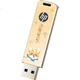 Флешнакопичувач HP 32 ГБ USB 3.2 у металевому корпусі, з милим зображенням пари студентів і чарівною коргі, для резервного копіювання даних в автомобілі або офісі, високошвидкісна швидкість читання й запису до 230 МБ/с. - зображення 1