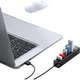 USB-концентратор UNITEK, высокоскоростной адаптер One-To, 7 портов 2.0, док-станция расширения, адаптер для ноутбука, удлинительный кабель, 0,8 метра, Y-2160BK - изображение 3