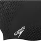Плавальна шапочка Speedo для дорослих, силіконова шапочка для плавання з бульбашками, облягаюча, захист для волосся, унісекс для чоловіків та жінок, чорна - изображение 2