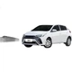 Задня щітка склоочисника YITU Toyota Yaris/Sienna, Задня щітка склоочисника Yaris, Гумова накладка A-класу оригінального заводського розміру - изображение 3