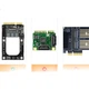 Адаптерна плата EB-LINK MSATA до SATA 3.0, плата розширення MSATA до 7-контактного SSD, сумісна з оптичним приводом SSD/HDD, може використовуватися як системний диск, модель зі стабільним блоком живлення - изображение 2