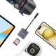 Пристрій для читання карт пам'яті LinkStone для телефонів Apple, SD-карт пам'яті для камер, зовнішніх карт пам'яті TF для iPhone, перетворювач для встановлення та передавання даних із роз'ємом Lightning. - зображення 2