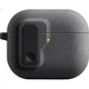 Захисний чохол Penggu для Apple AirPods 4, магнітний, з автоматичним відкриттям та шумопоглинанням, силіконовий, білий - изображение 1