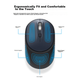 Беспроводная бесшумная мышь HP M231SE для офиса, учебы, с регулируемым разрешением DPI, для ноутбука, унисекс, с USB-приемником, компактная, портативная, деловая, черная. - изображение 10