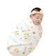 Бавовняна пелюшка Ipoosi Baby Swaddle, мішок для сну Anti-Startle Newborn Essentials, 2 шт. - изображение 2