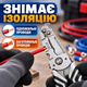 Складной мультитул 18 в 1, стриппер кримпер для снятия изоляции, резки провода и кабеля, обжима клемм и наконечников, многофункциональные клещи для электромонтажа - изображение 2