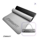 Килимок для йоги та фітнесу EasyFit TPE+TC 6 мм двошаровий сірий-чорний 4697910 - зображення 1