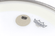 Пластик для бас-барабана REMO Bass, POWERSTROKE 4, Coated, 22" Diameter, With Impact Patch - изображение 4