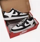 Кросівки чоловічі Nike Court Vision Lo 44 Чорний/Білий HM9862-001 - зображення 2